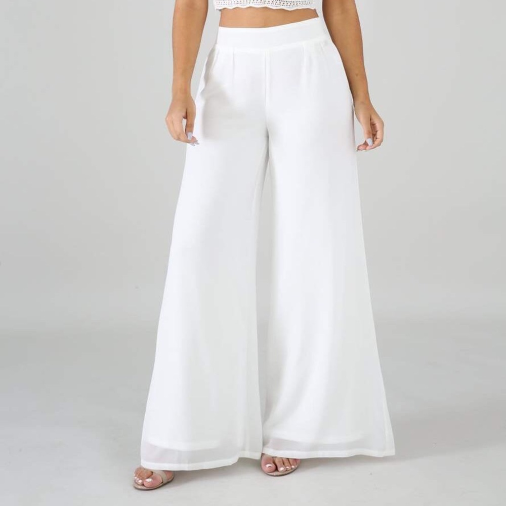 Rio de Janeiro White Chiffon Set - Picture 4 of 9